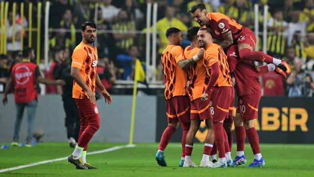 Galatasaray derbiyi 3 golle kazandı