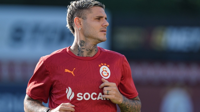 Mauro Icardi, antrenmanın tamamında takımla çalıştı